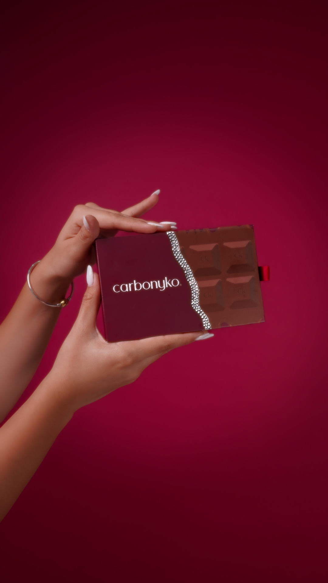 Blackcherry Chocolate box + Glitter