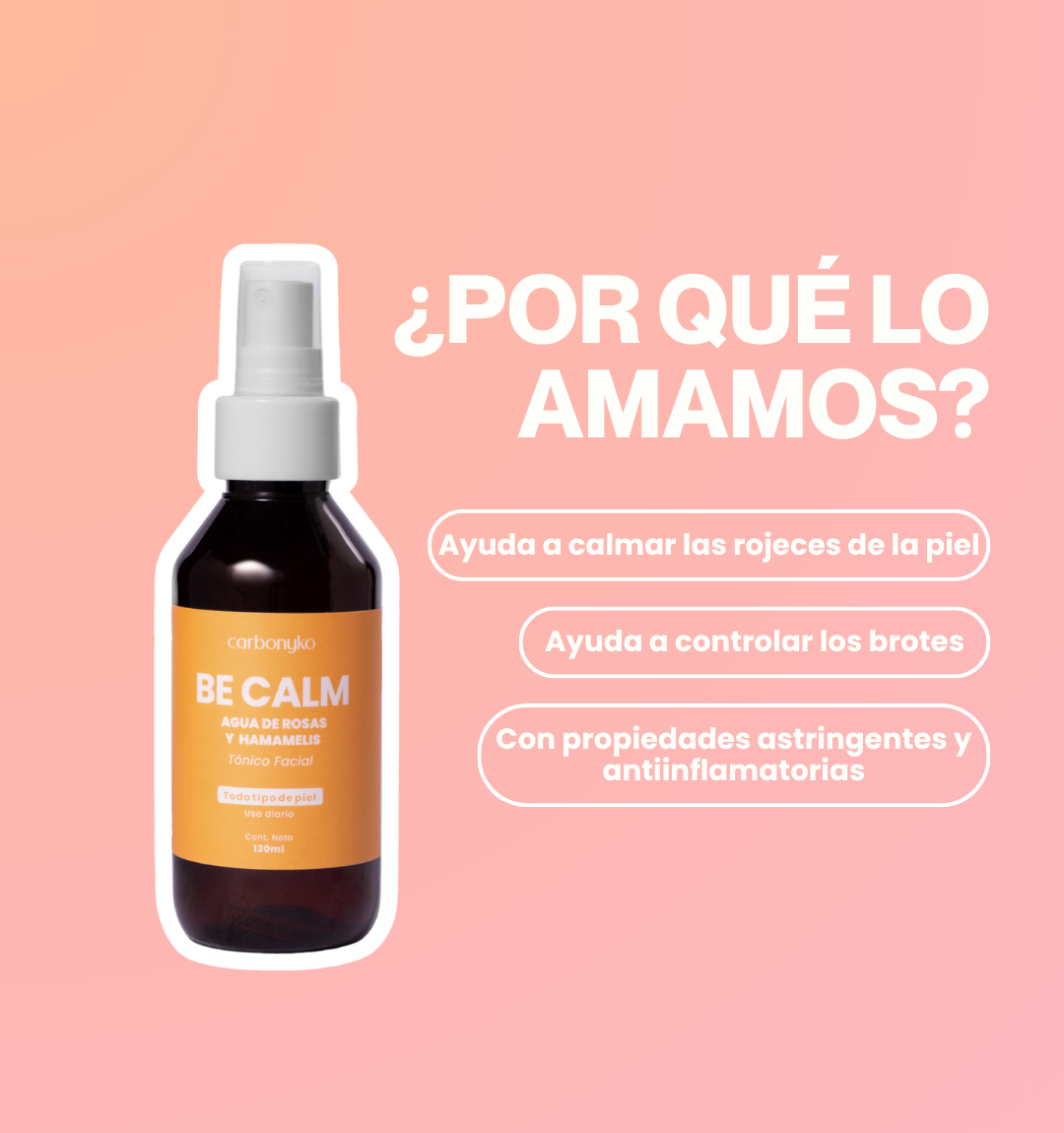 Be Calm Tónico Facial
