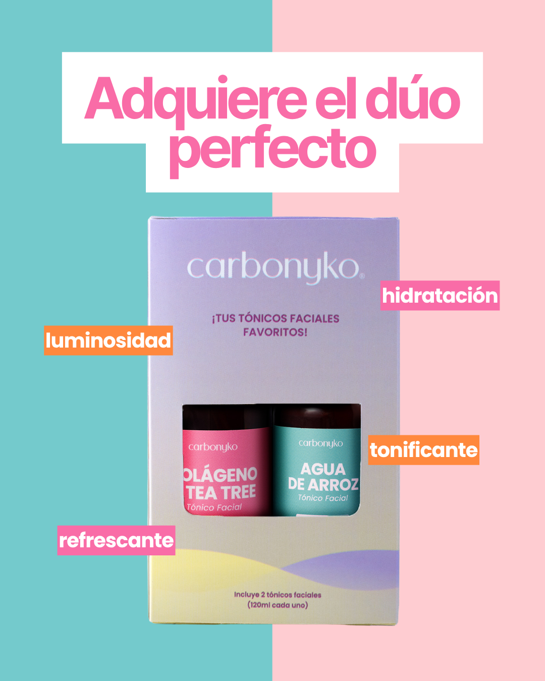 KIT TÓNICOS FACIALES